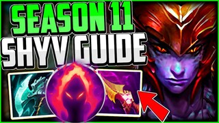 How to Play Shyvana Jungle & CARRY! + Best Build/Runes | Shyvana Guide Season 11 League of Legends