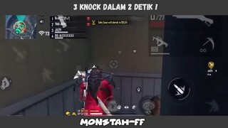 3 knock dalam 1 detik?!! GG Banget!!!