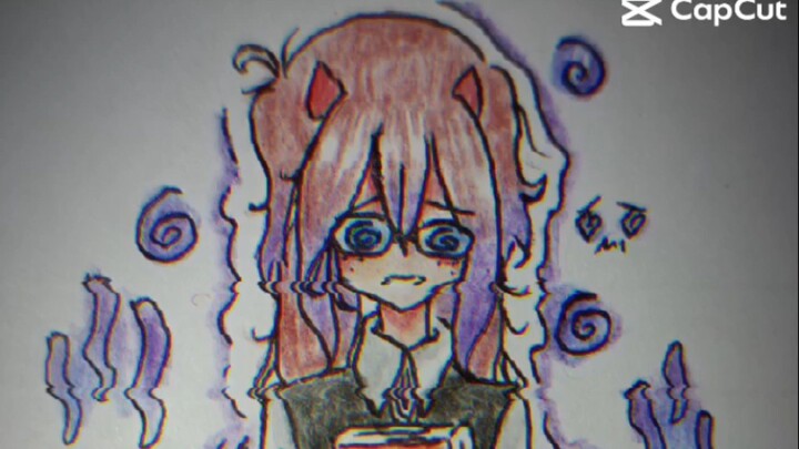 [✨] Xiena before vs now✨☘️ |[Cr:Template Capcut]| #art #drawing #capcut #coloring #fyp