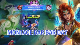 MONTAGE BAR BAR DAY