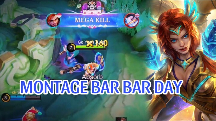 MONTAGE BAR BAR DAY