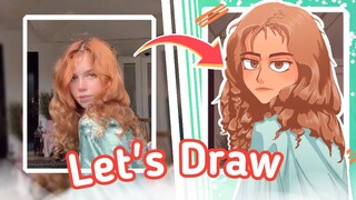 Let's Draw Random Picture From Pinterest #2 | Timelapse