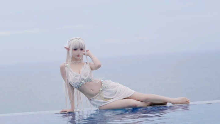 【Nabby】When you run into a cute girl by the pool, of course you’d choose to…