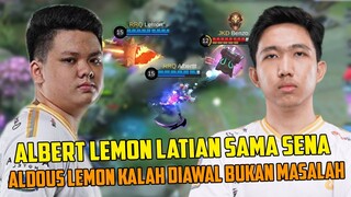 ALDOUS RRQ LEMON LATIHAN SAMA SENA & ALBERT, ALDOUS LEMON BALIKKAN KEADAAN. MALAH BANTAI BALIK GILA