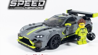 [ชุดแข่ง] Aston Martin Vantage GT3 ปี 2022 ใหม่ของ Lego เป็นนักแข่งรถขนาดเล็กและประณีต! แชมป์เปี้ยนค