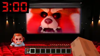 Minecraft: DO NOT WATCH THE TURNING RED MOVIE AT 3AM!(Ps5/XboxSeriesS/PS4/XboxOne/PE/MCPE)