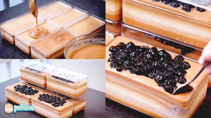 Laris Manis Plus Tanpa Oven Silky Smooth THAI TEA Dessert
