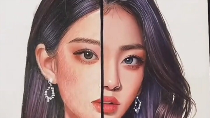 The difference between drawing for one hour and drawing for ten hours