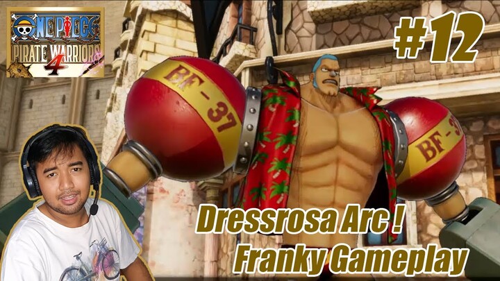 ONE PIECE PIRATE WARRIORS 4 INDONESIA (12) - DRESSROSA ARC !! FRANKY GAMEPLAY
