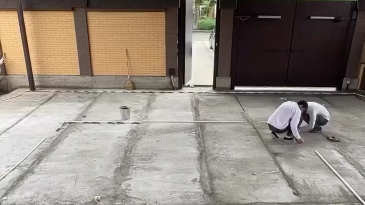 Outdoor Terrazzo Flooring Construction