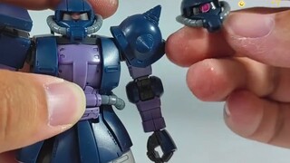 [e pigeon model play] เปรียบเทียบความสูงของดาว! Xingdong/Gaogao HGGTO Zaku สีดำสามดาว!