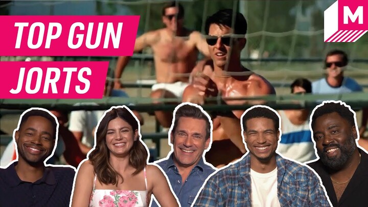 The ‘Top Gun: Maverick’ Cast Shows Us Why Jeans Are Essential in Beach Sports