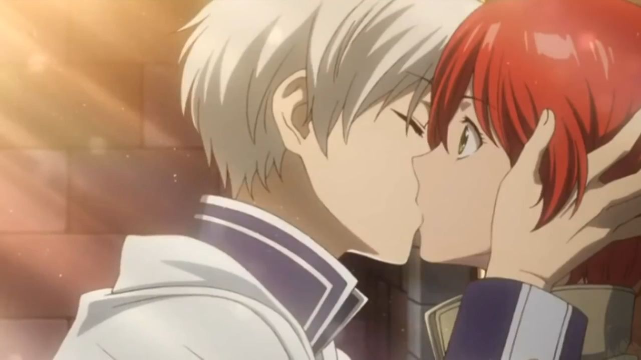 Kiss me - Anime love scene - - Bilibili