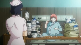 Kagura: I feel like I'll have to stay in the hospital for another week. My stomach is so swollen!