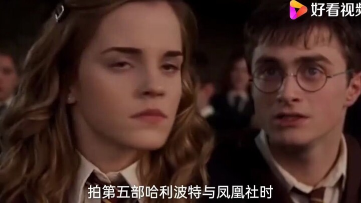 Fun fact: Hermione nearly drove the director to despair, and Harry is a total troublemaker!