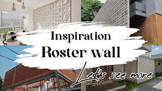 TIPS DESAIN RUMAH AGAR DINGIN DAN SEJUK DENGAN PENGGUNAAN DINDING ROSTER  #design #architecture