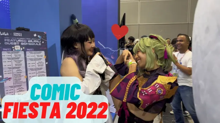 They were REALLY GOING AT IT! A Comic Fiesta 2022 story (Exhibitor's perspective)