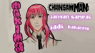 nama kok makima minta di maki apa ya drawing tapi