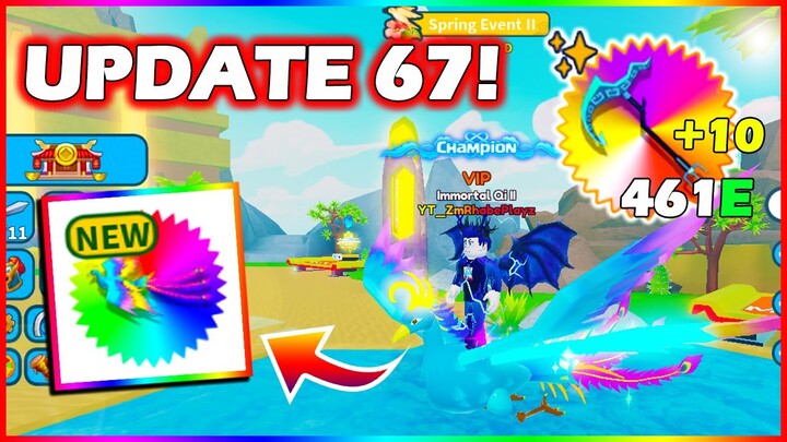 Update 67! I got the STARLIGHT PHOENIX & Shiny *HOLO* PHANTHOM SCYTHE | WFS | ROBLOX