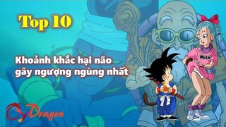 Beerus lộ hàng| Top 10 khoảnh khắc hại não gây ngượng ngùng nhất Dragon Ball