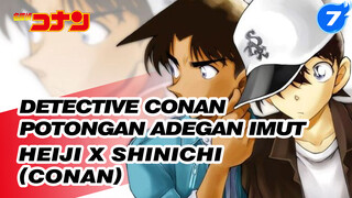 Hattori Heiji x Kudo Shinichi (Edogawa Conan) TV Ver. Interaksi Imut | Detective Conan_7