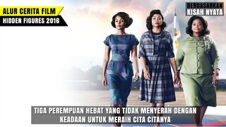 PERJUANGAN WANITA MELAWAN TINDAKAN RAS1S || Alur cerita film HIDDEN FIGURES (2016)