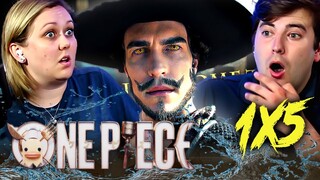 ONE PIECE Episode 5 REACTION!! | Zoro Vs Mihawk! | Netflix Live ACTION