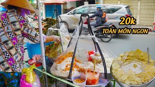 Phát Hiện Xe Ăn Vặt Toàn Món Ngon Chỉ 100k Ăn No Nê Khỏi Cần Nghĩ