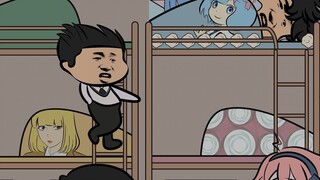 I've never been afraid of anyone in the dormitory.