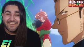 First Time Reacting To Hunter x Hunter !!! | Hunter x Hunter Episode 1 Reaction