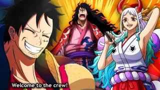 Luffy's NEW 9 BILLION Bounty Crew Has Arrived, Yamato Joins The Straw Hats. (One Piece)