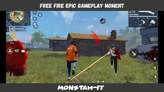 free fire epic gameplay moment