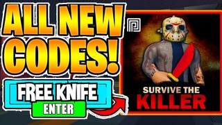 Roblox Survive the Killer All Working Codes! 2021