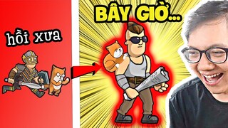 Tôi Lại Phải Nâng Cấp Chiến Binh Đầu Moi Và Con Mèo Vô Dụng Này...