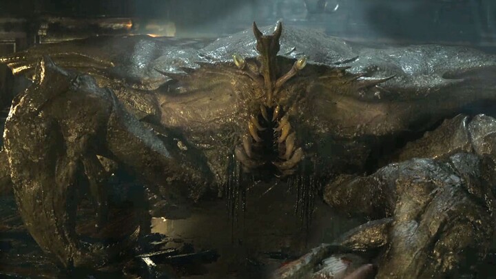 Bloodthirsty giant crab monster feeds on humans and hijacks a ship; the captain has no choice but to