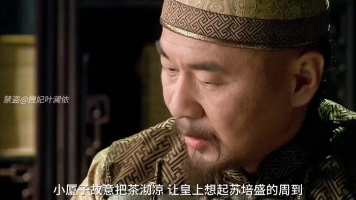 เสี่ยวเซี่ยจื่อจงใจชงชาเย็น เพื่อใช้เรื่องเล็กน้อยเตือนฮ่องเต้ว่าไม่มีใครมาแทนที่ซูเผ่ยเซิ่งได้ พร้อ