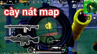 PUBG Mobile - Combo Súng Máy Hạng Nhẹ MG3 + M249 Scope 6 Sấy Chấn Động Map Sanhok =))