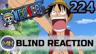 One Piece Episode 224 Blind Reaction - IT'S FLYING!