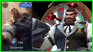 BAXIA SPECIAL SKIN BA-TENDER GAMEPLAY | BAXIA SPECIAL SKIN EFFECT