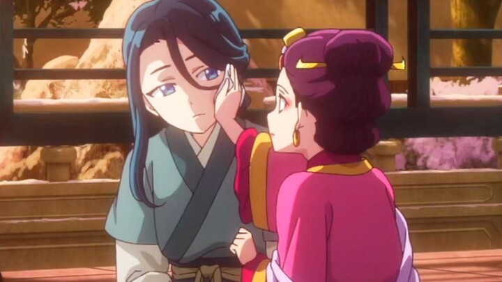 "Only Loulan sees her as her sister. Zicui is Cuiling's name. If a cat hugs you, she won't cry..."