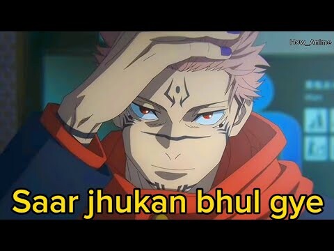 Jujutsu Kaisen funny moments 😹 // jujutsu Kaisen ❤️ in Hindi dubbed
