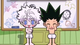 [Pemburu penuh waktu x Pemburu] Gon dan Killua hei hei (≧ω≦)