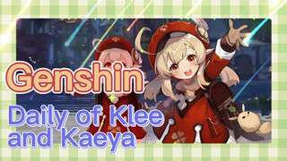 Daily of Klee and Kaeya
