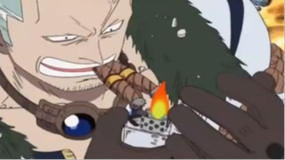 Luffy ăn trong lúc chạy luôn