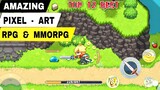 Top 12 AMAZING Best PIXEL ART RPG games for Android & iOS | Pixel-Art MMORPG game mobile