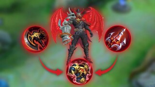 ALDOUS RED BUILD ITEM | HACK DAMAGE