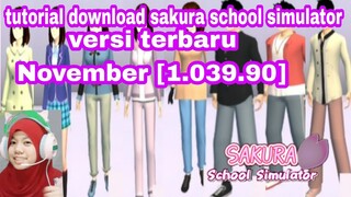 tutorial download sakura school simulator versi terbaru november 2022 [1.039.90]