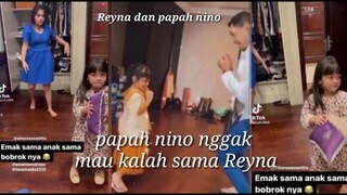 di balik layar Reyna & papah nino