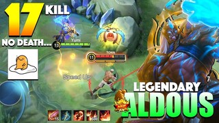 Aldous Solid Comeback! 17 Kill No Single Deads! | Former Top 1 Global Aldous Gameplay By Yumi ~ MLBB