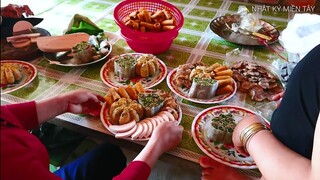 Món ăn ngon nhất trong ngày cưới ở miền tây | đám cưới dưới quê cooking wedding